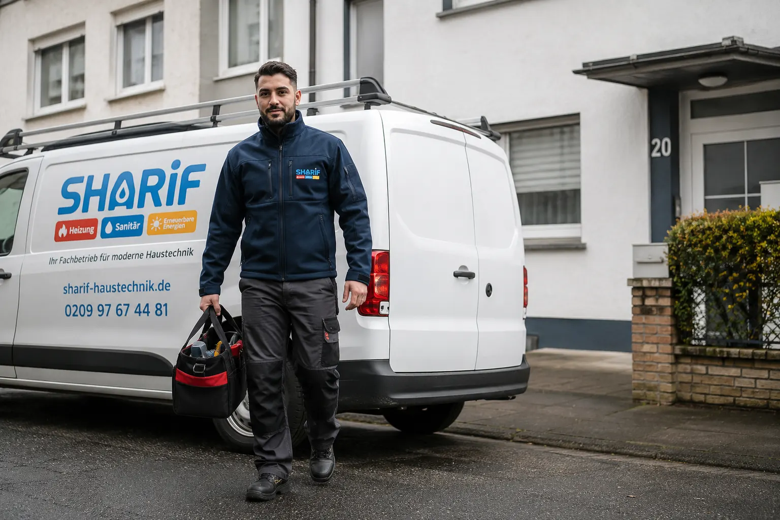 Sanitär Service und Wasseranschluss vor Ort